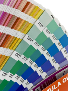 Pantone matching system color card